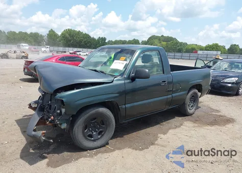 2002 Chevrolet Silverado 1500 из США, поврежденный, VIN 1GCEC14V92Z202004